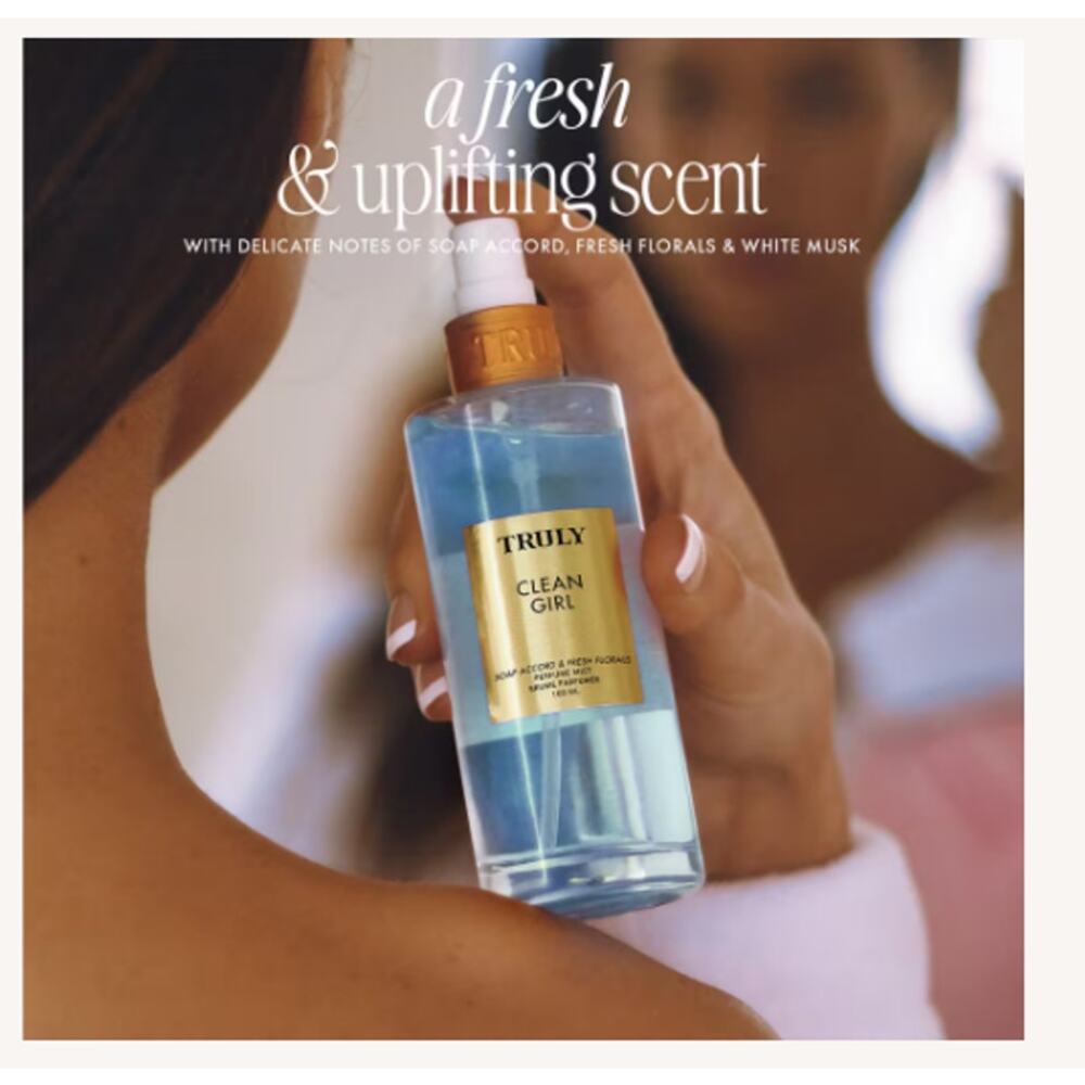 Truly   Clean Girl Perfume Mist - 100 mL - New in box - Picture 2 of 5